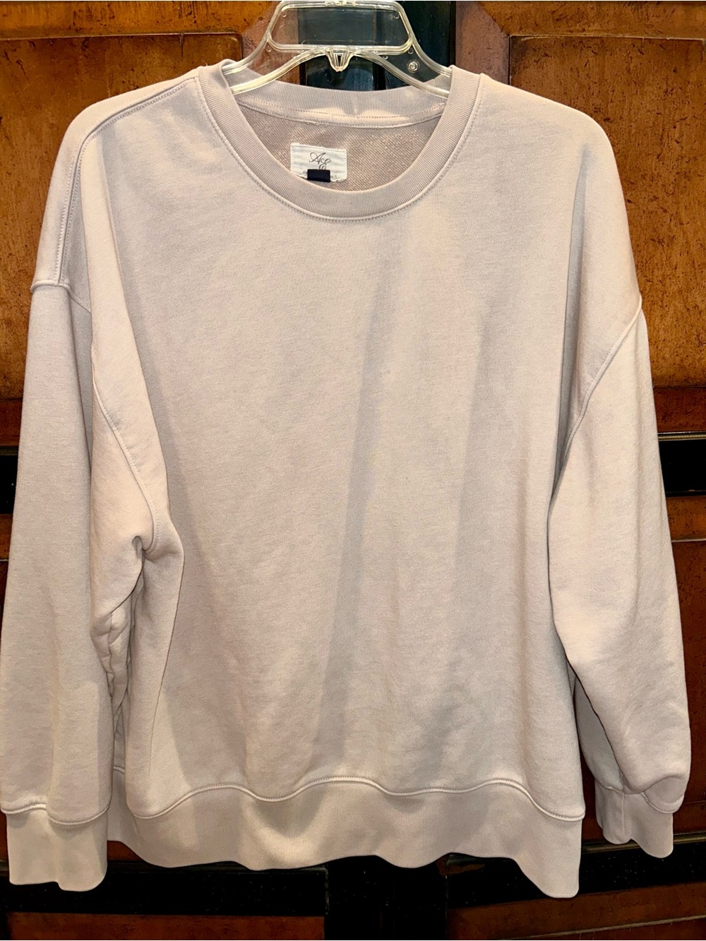 American Eagle Outfitters Tan Crewneck Sweatshirt
